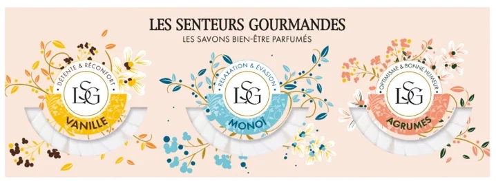 Savon vanille, monoï et agrumes